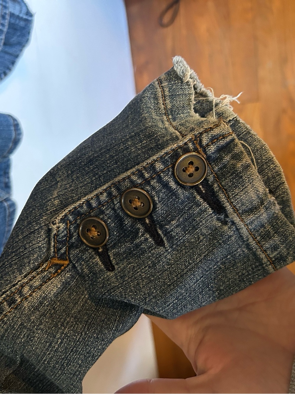 St. John’s Bay Denim Blazer - Picture 4 of 5